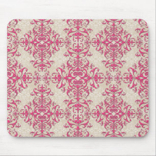Mousepad Papel de Parede Estilo Vitoriano Antigo Arte Damas