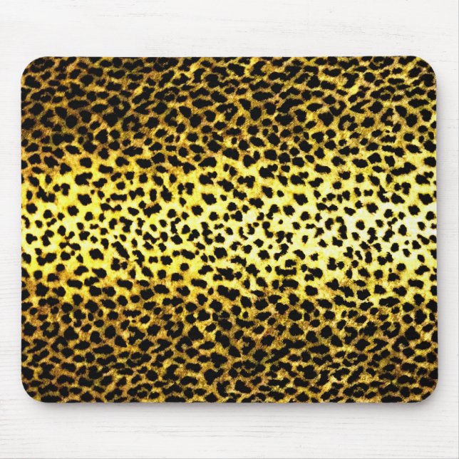 Mousepad Papel de parede Leopardo (Frente)