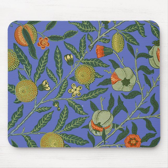 Mousepad Papel de Parede Romã William Morris (Frente)