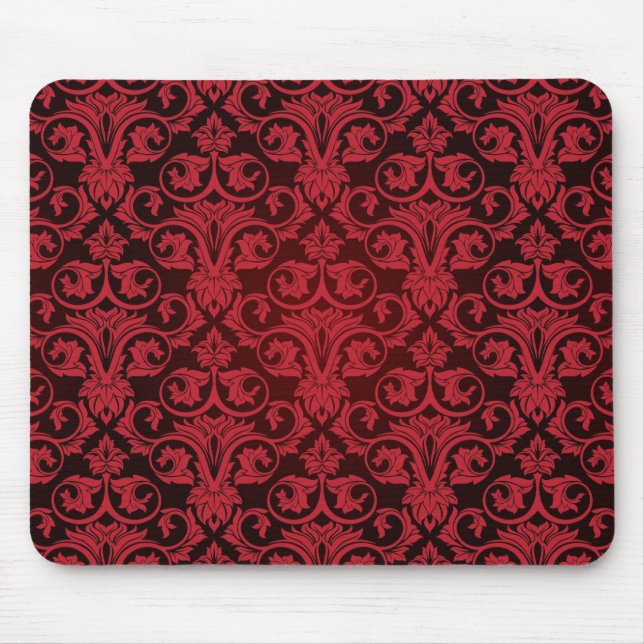 Mousepad Papel de parede vermelho 2 (Frente)