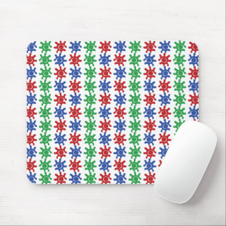 Mousepad Papel de Rato de Computador com Padrão Abstrato Ím