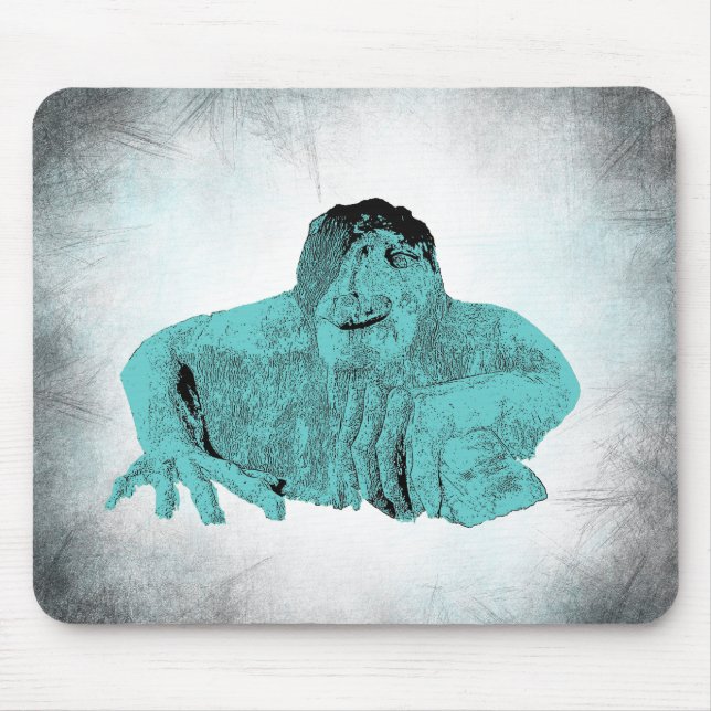 Mousepad Papel de Rato do Troll Fremont de Seattle (Frente)