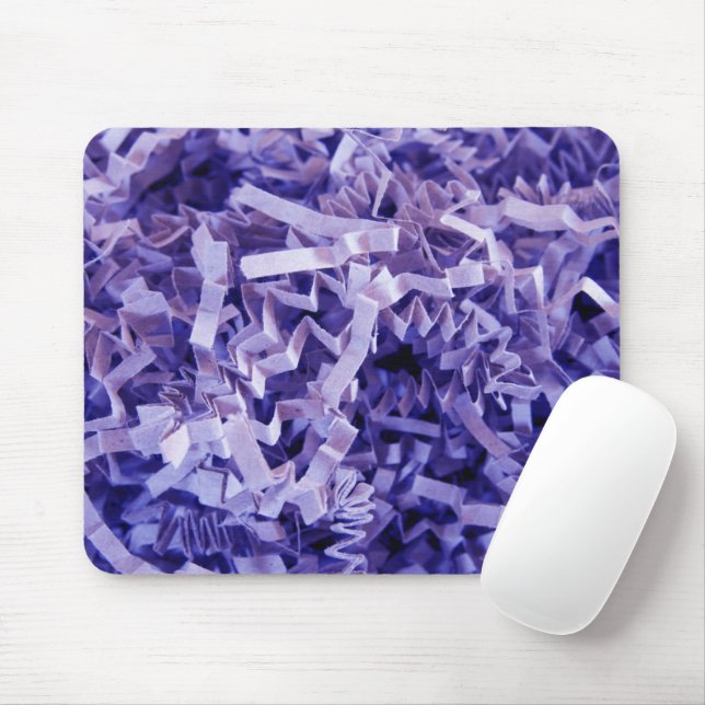 Mousepad Papel de recheio de Reciclar roxo e endireitado (Com mouse)