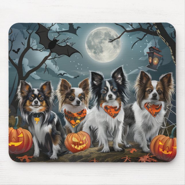 Mousepad Papillon Halloween Spooky (Frente)