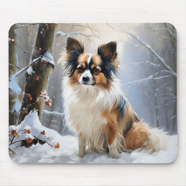 Mousepad Papoila Deixe Nevar Natal (Frente)
