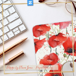 Mousepad Papoulas vermelhas