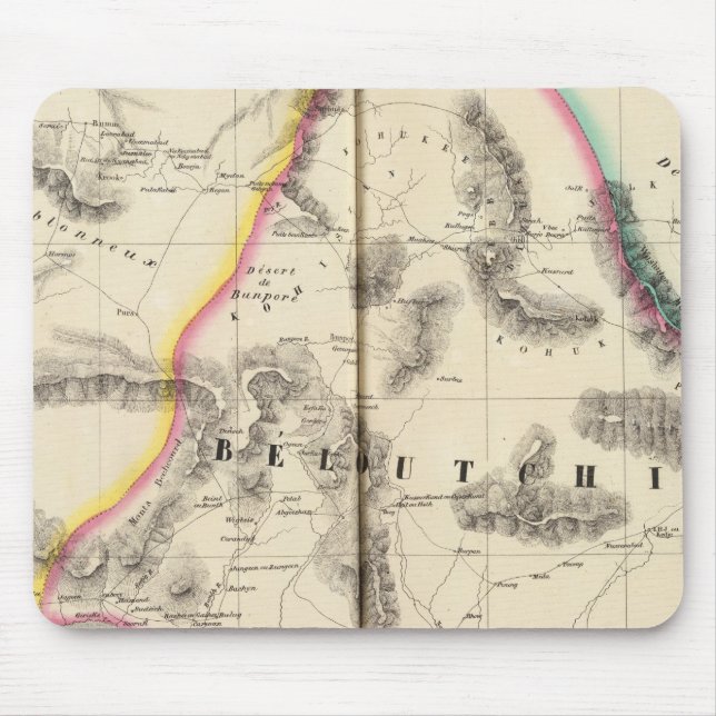 Mousepad Paquistão, Ásia 80 (Frente)