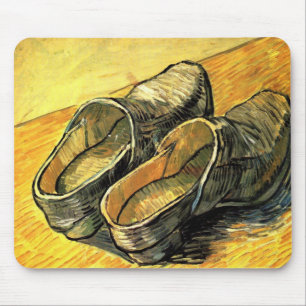 Mousepad Par de Couro Clogs de Vincent van Gogh