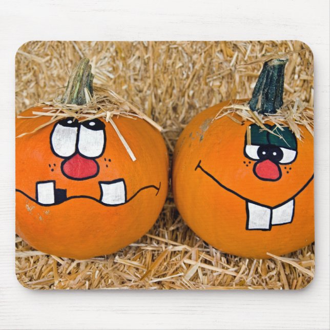 Mousepad Par De Pumpkins (Frente)