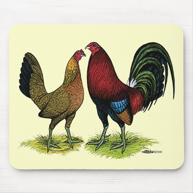 Mousepad Par Gamefowl (Frente)