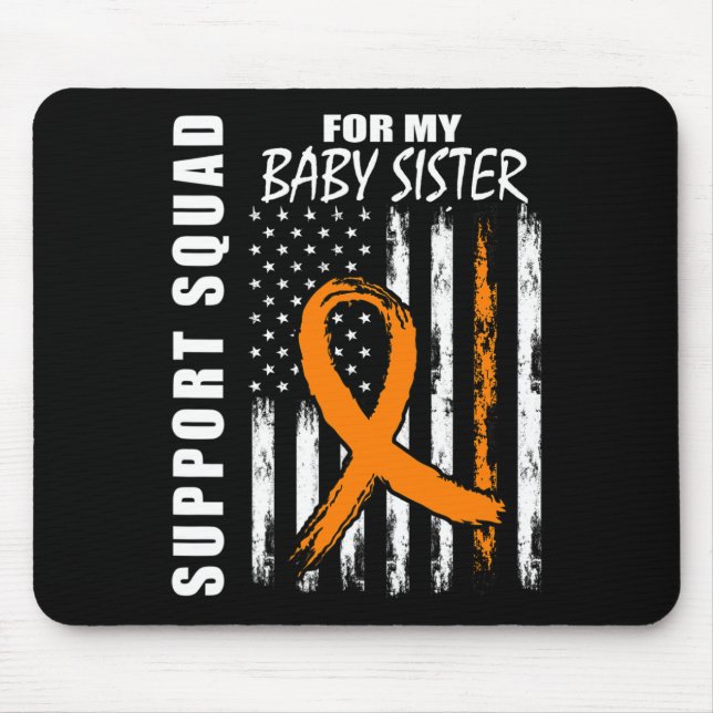 Mousepad Para a minha irmãzinha Leucemia e conhecimento do  (Frente)