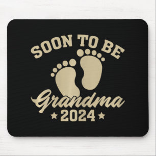Mousepad Para a Vovó 2024 Dia das Mães Em Breve Vovó 