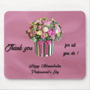 Mousepad Para agradecer no Dia do Profissional Administrati