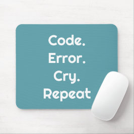 Mousepad Para Amantes da Programação – Codifique. Erre. Cho
