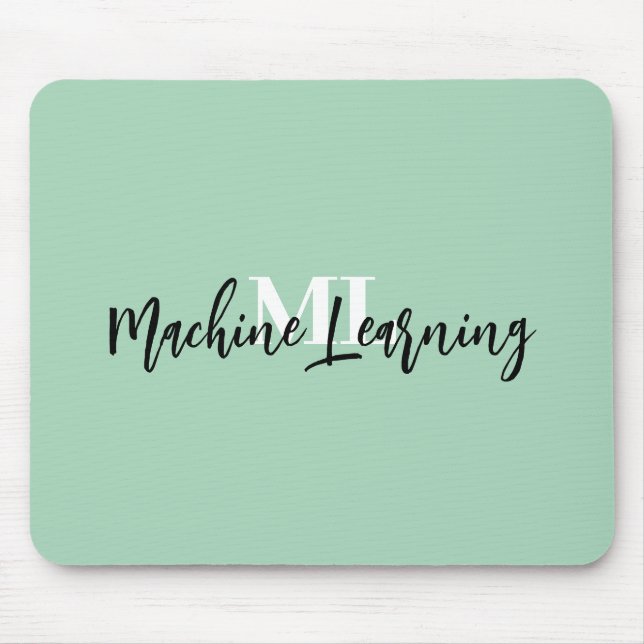 Mousepad Para Entusiastas de Aprendizado de Máquina e Codif (Frente)