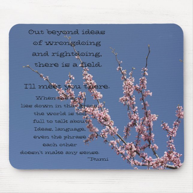 Mousepad Para fora além das ideias (Frente)