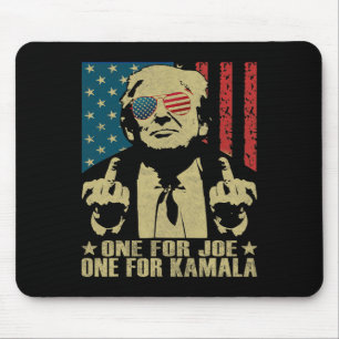 Mousepad Para Joe One For Kamala Funny Trump 2024