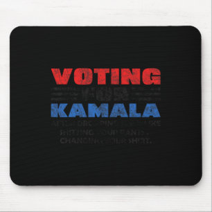 Mousepad Para Kamala Após Soltar Joe Biden Trump 2024 Wom