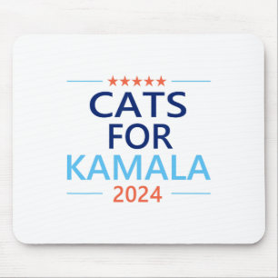 Mousepad Para Kamala Harris 2024 Gato Sem Fios Lady Jd Vanc