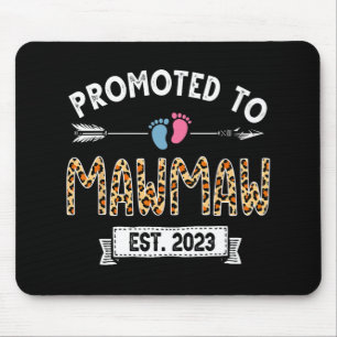 Mousepad Para Mawmaw Est 2023 Dia de as mães Leopard