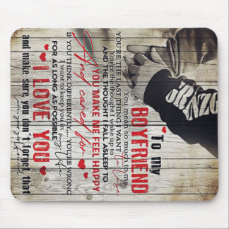 Mousepad Para O Meu Homem Presente, Presente Personalizado 