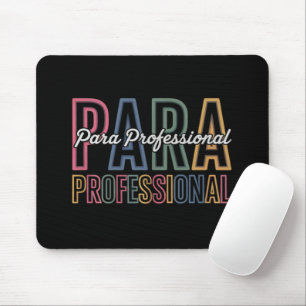Mousepad Para Profissional Paraeducador Primeiro Dia de Vol