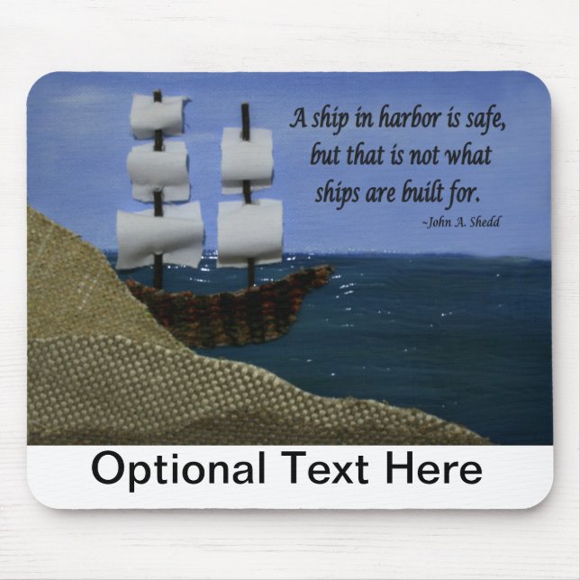 Mousepad Para que navios foram construídos (Frente)