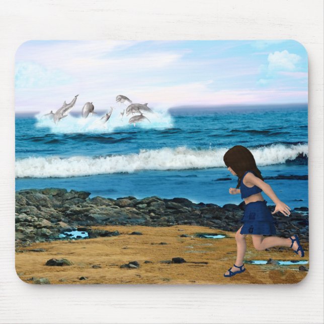 Mousepad Para ver os golfinhos (Frente)
