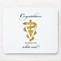 Parabéns de Cerimônia de Casaco Veterinária