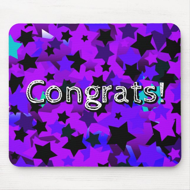 Mousepad Parabéns! Estrelas Punk (Frente)
