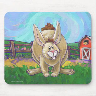 Mousepad Parada bonito do animal do coelho