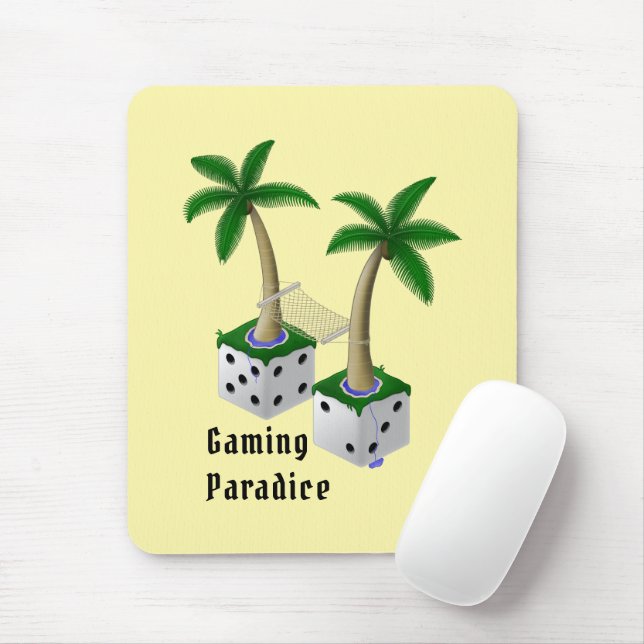 Mousepad Paradice -  suporte de mouse (Com mouse)