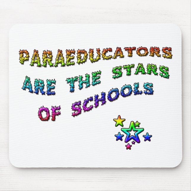 MOUSEPAD PARAEDUCATORS SÃO AS ESTRELAS DAS ESCOLAS (Frente)