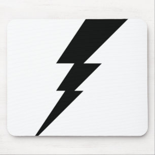 Mousepad Parafuso de raio preto
