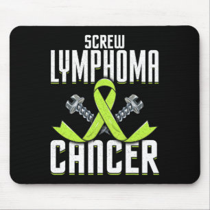 Mousepad Parafuso Linfoma Limão Sensibilização Fita de Fita