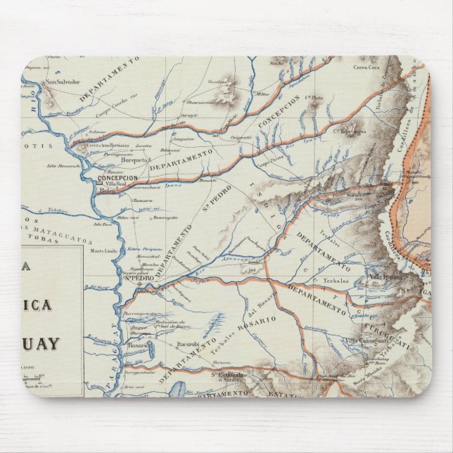 Mousepad Paraguai (Frente)