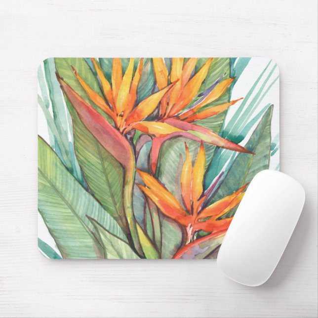 Mousepad Paraíso Botânico Tropical II (Com mouse)