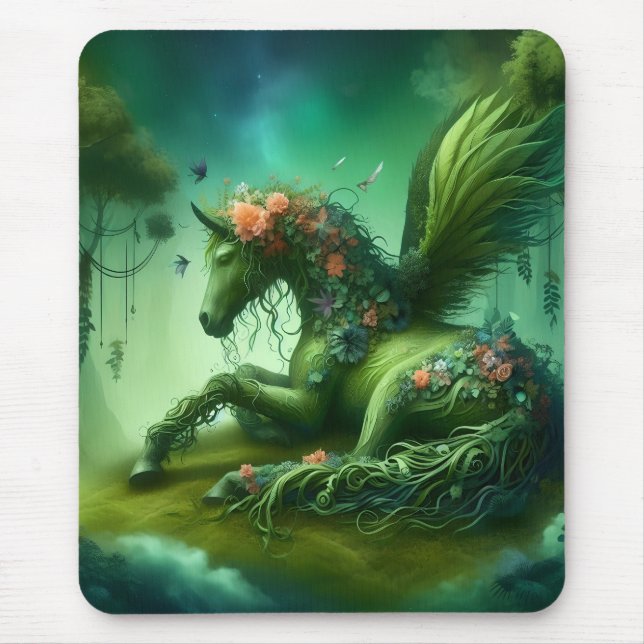 Mousepad Paraíso Cavalo de Fada Mágica (Frente)