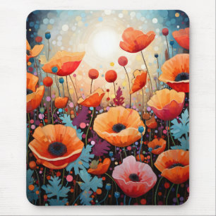 Mousepad Paraíso de Papagaio Brilhante ouro