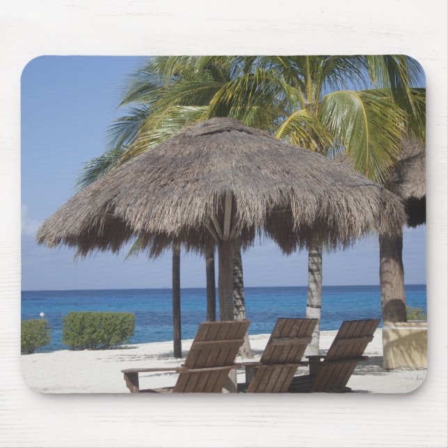 Mousepad Paraíso de Praia Mexicano (Frente)