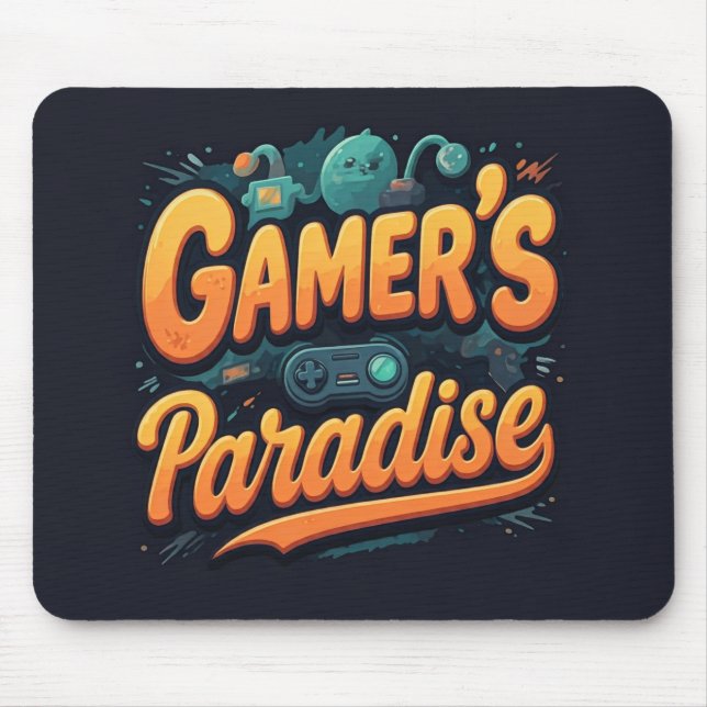 Mousepad Paraíso dos Jogadores (Frente)