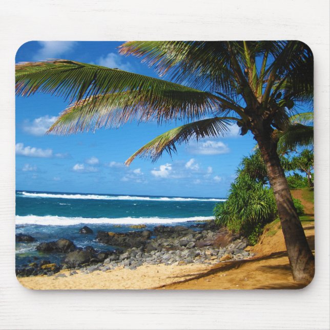 Mousepad Paraíso havaiano (Frente)