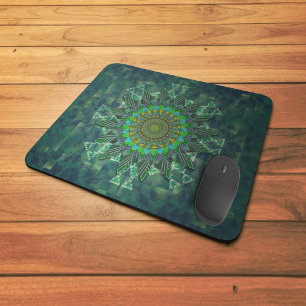 Mousepad parametrização de quebra-cabeça de folha de folha