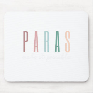 Mousepad Parâmetros Tornam Possível Profissional Auxiliar d