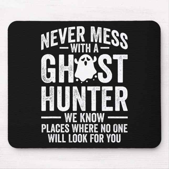 Mousepad Paranormal Caça Ghost Hunter Aventuras 2 (Frente)