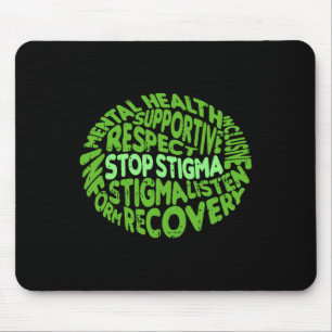 Mousepad Parar o Curso Guerreiro de Sensibilização para a S