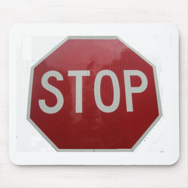 Mousepad Parar Sinal (Frente)