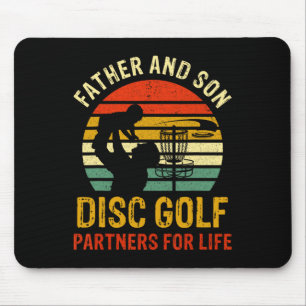 Mousepad Parceiros De Golfe Do pai E Do Son Disk Para Os Pa