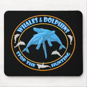 Mousepad Pare a Caça às Baleias