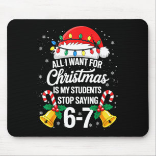 Mousepad Pare de dizer 6-7 Alunos de professor engraçado 67
